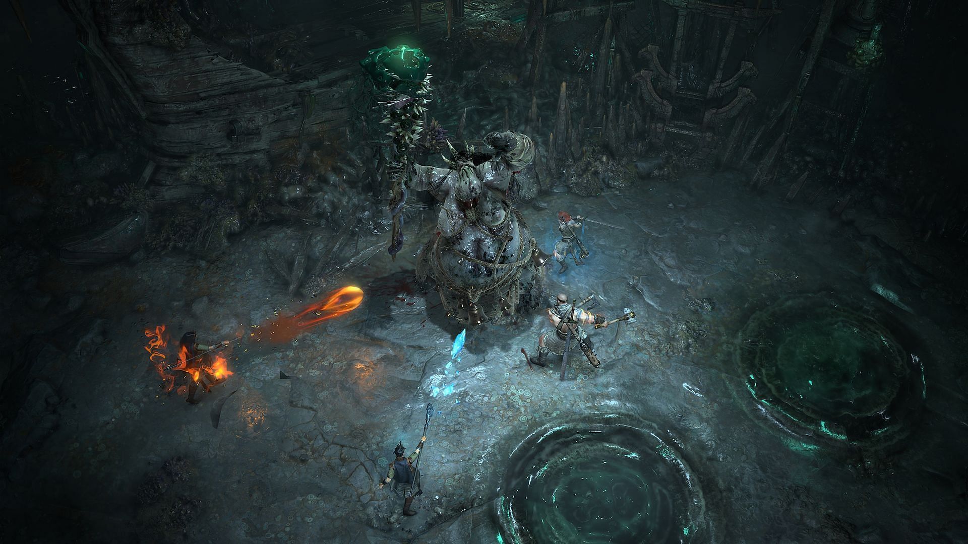 Blizzard Sorcerers are considered as one of the most all-rounder builds in Diablo 4, even in Season 9 (Image via Blizzard Entertainment)